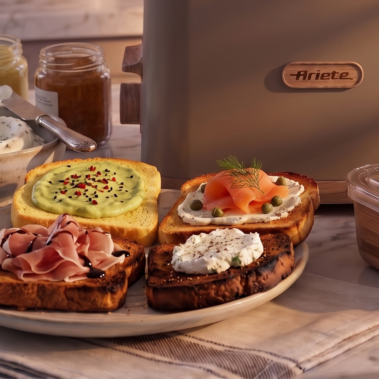 tostapane breakfast wood