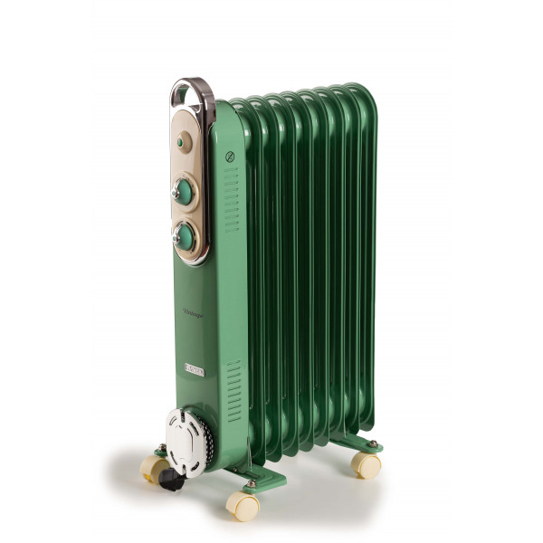 Radiatore a olio 9 elementi Vintage